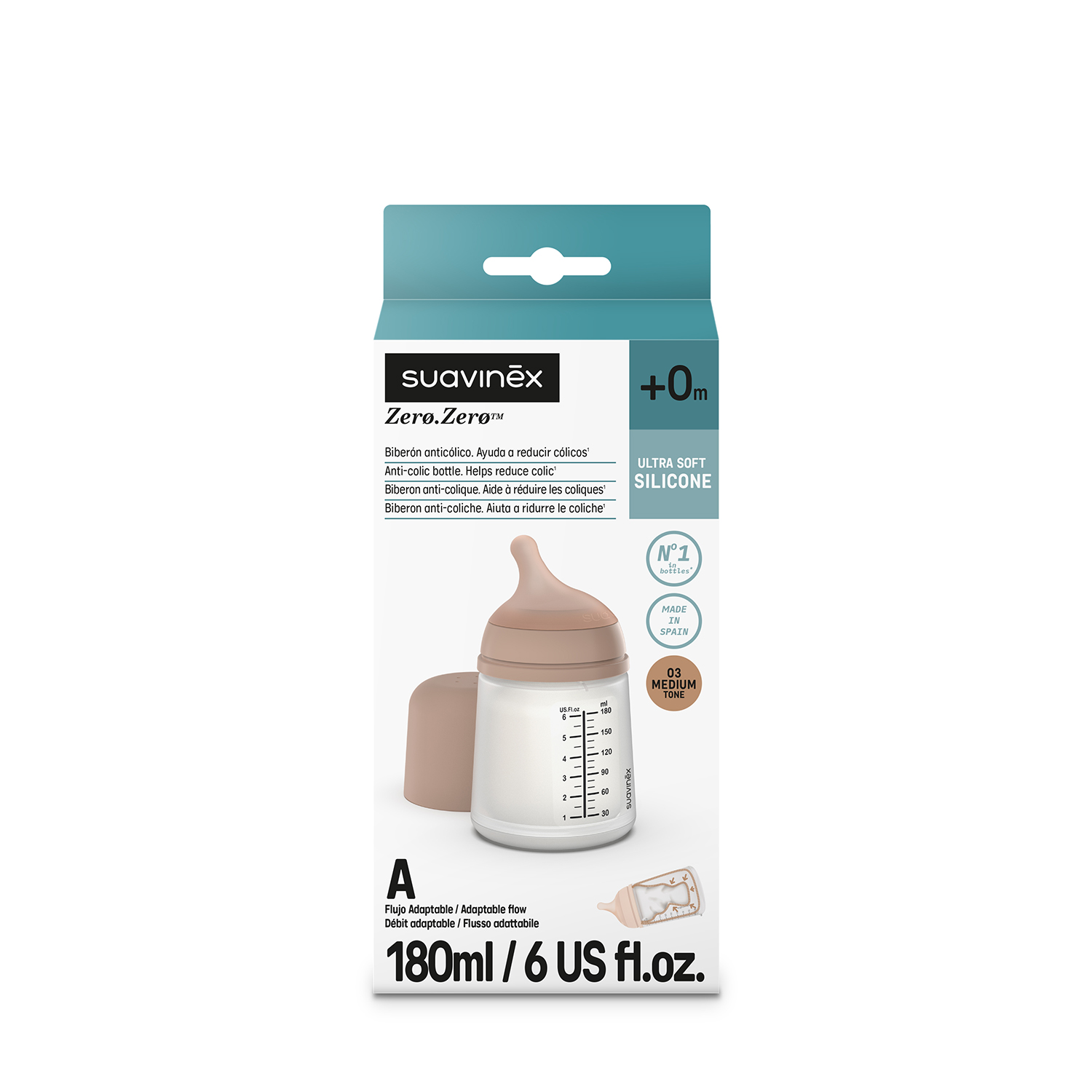 Biberon_Anticolicos_zero_zero_Flujo_Adaptable_(A)_Medium_Suavinex_180ml_packaging (1)